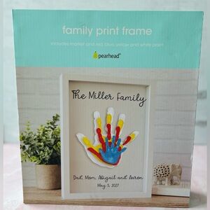Pearhead Handprint Keepsake Frame